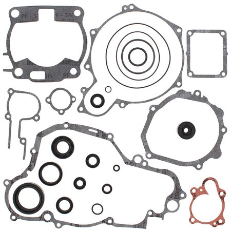 WINDEROSA Gasket Kit With Oil Seals for Yamaha YZ250 92 93 94 811664